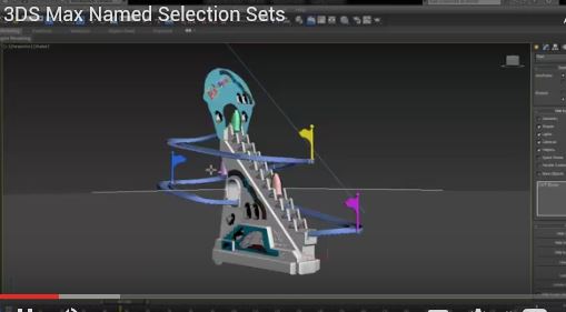 how to use the Named Selection to quickly find and select objects